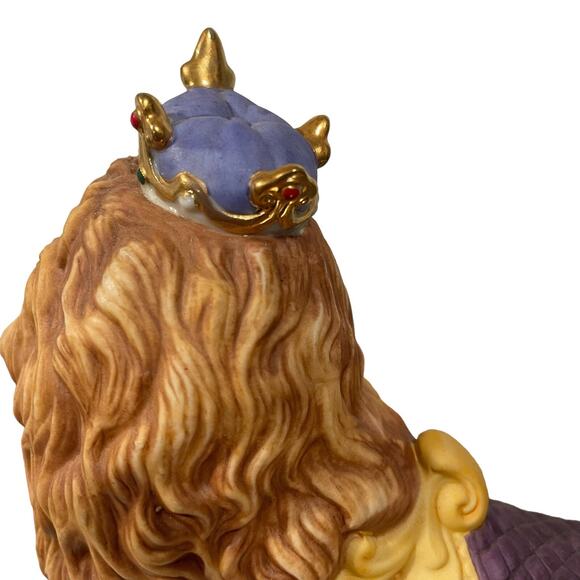 Vintage Lenox Carousel Lion Porcelain Figure w/Certification Stamp 1990 - Picture 13 of 16
